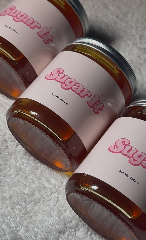Natural Sugar Wax for sensitive skin for at home use 